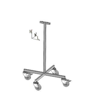 Görgős univerzális állvány